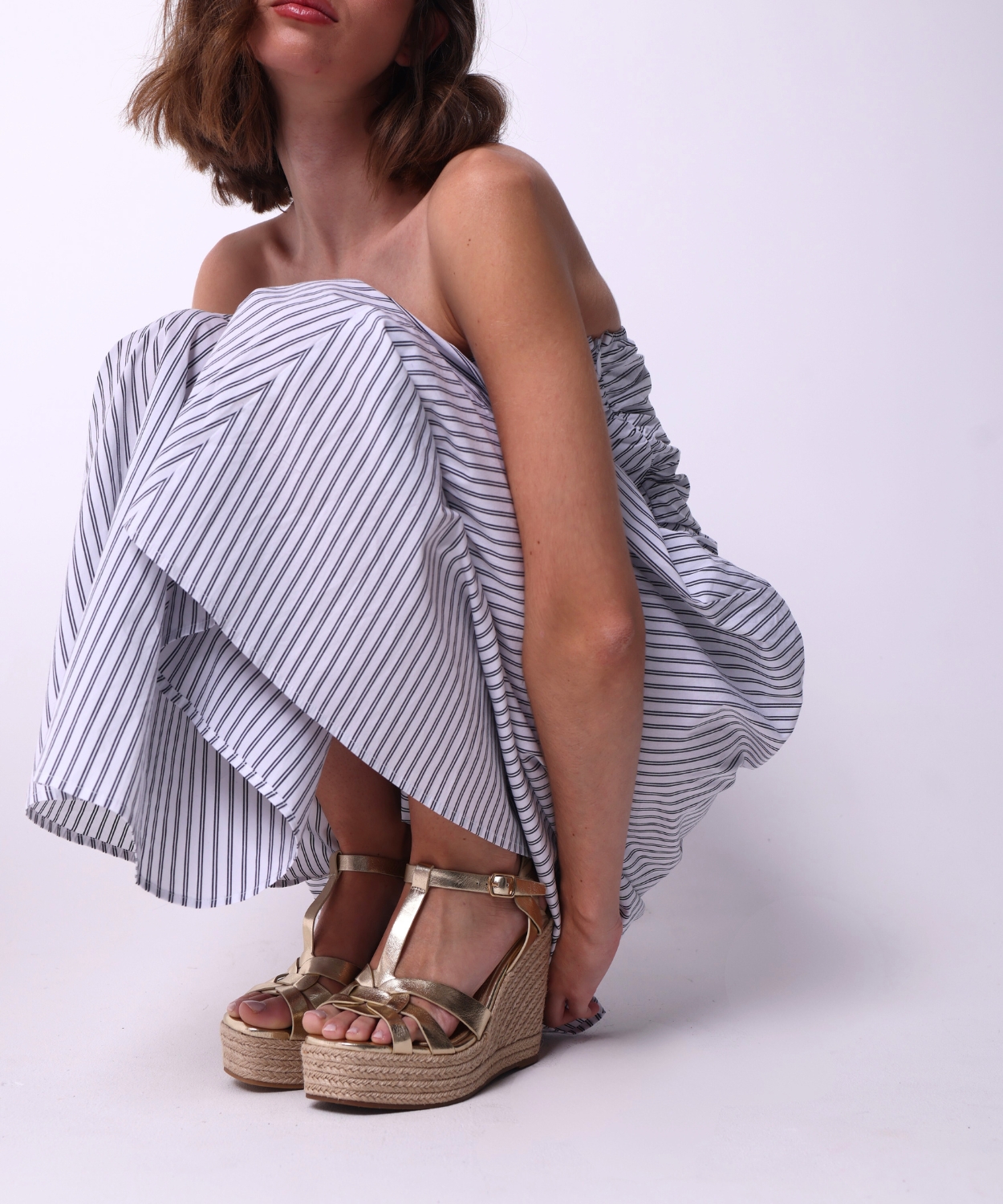 Sandalia esparto tira en T image number null